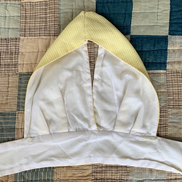 Vintage 1960s 70 Cropped Halter Top - Picture 2 of 4